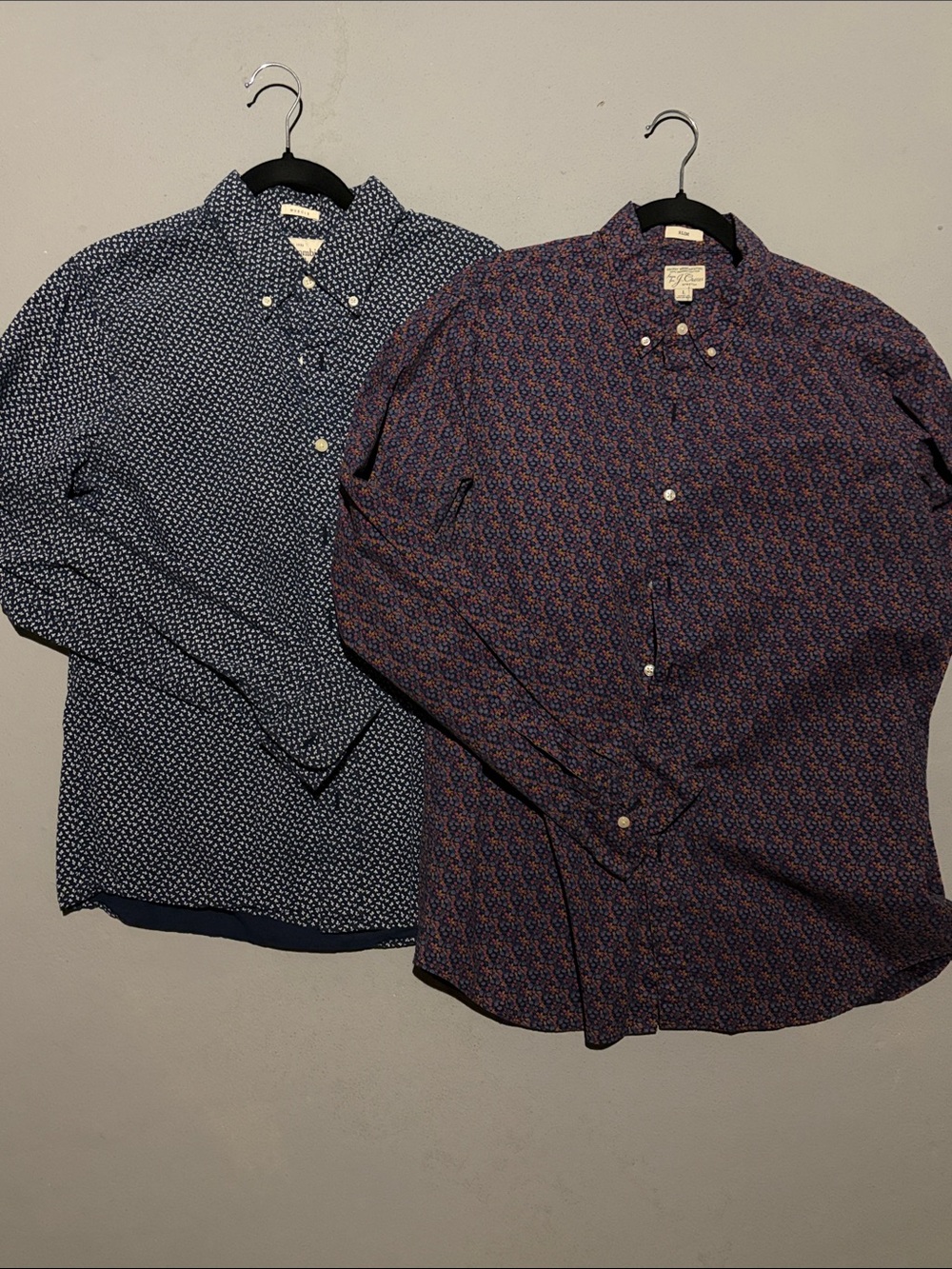 Floral print button downs 2-pack Bundle